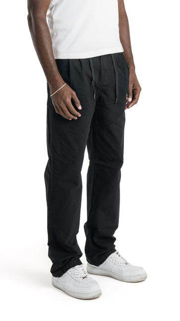 Oversized Wide Leg Gabardine Pants