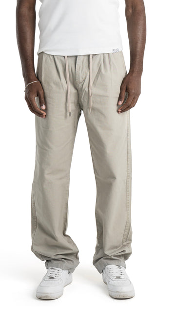 Oversized Wide Leg Gabardine Pants