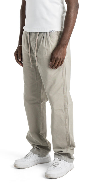 Oversized Wide Leg Gabardine Pants