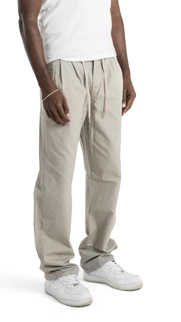 Oversized Wide Leg Gabardine Pants