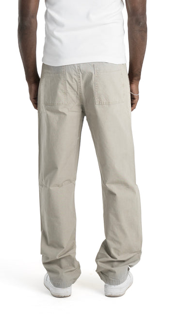 Oversized Wide Leg Gabardine Pants