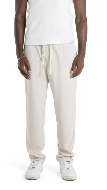 Relaxed Ribbed Knit Pants