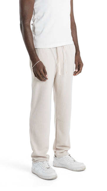 Relaxed Ribbed Knit Pants