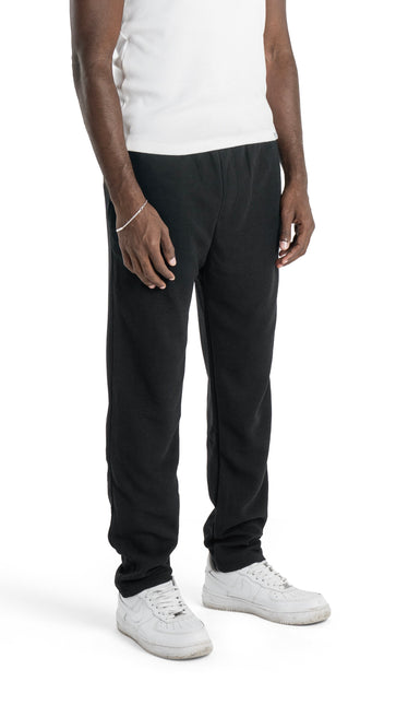 Relaxed Ribbed Knit Pants