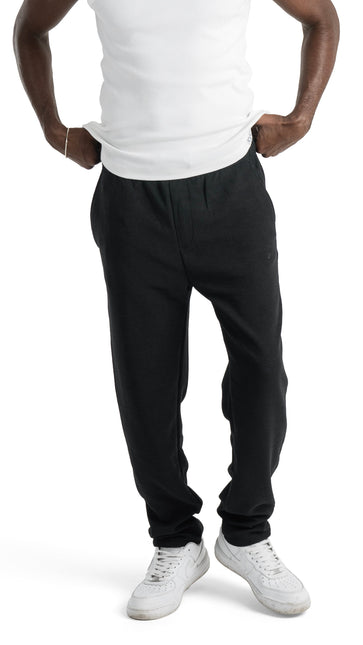 Relaxed Ribbed Knit Pants