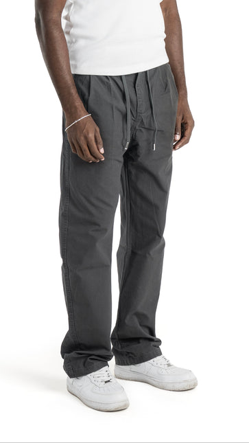 Oversized Wide Leg Gabardine Pants