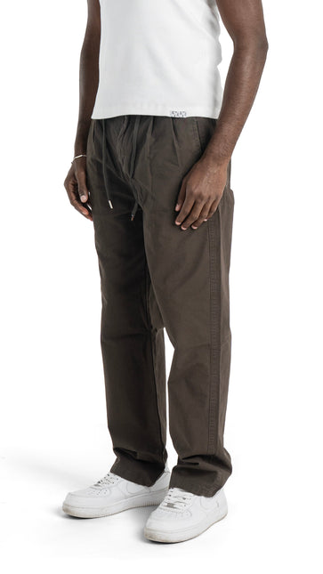 Oversized Wide Leg Gabardine Pants