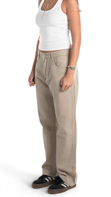 Classic Ribbed Tank Top & Relaxed Cargo Pants