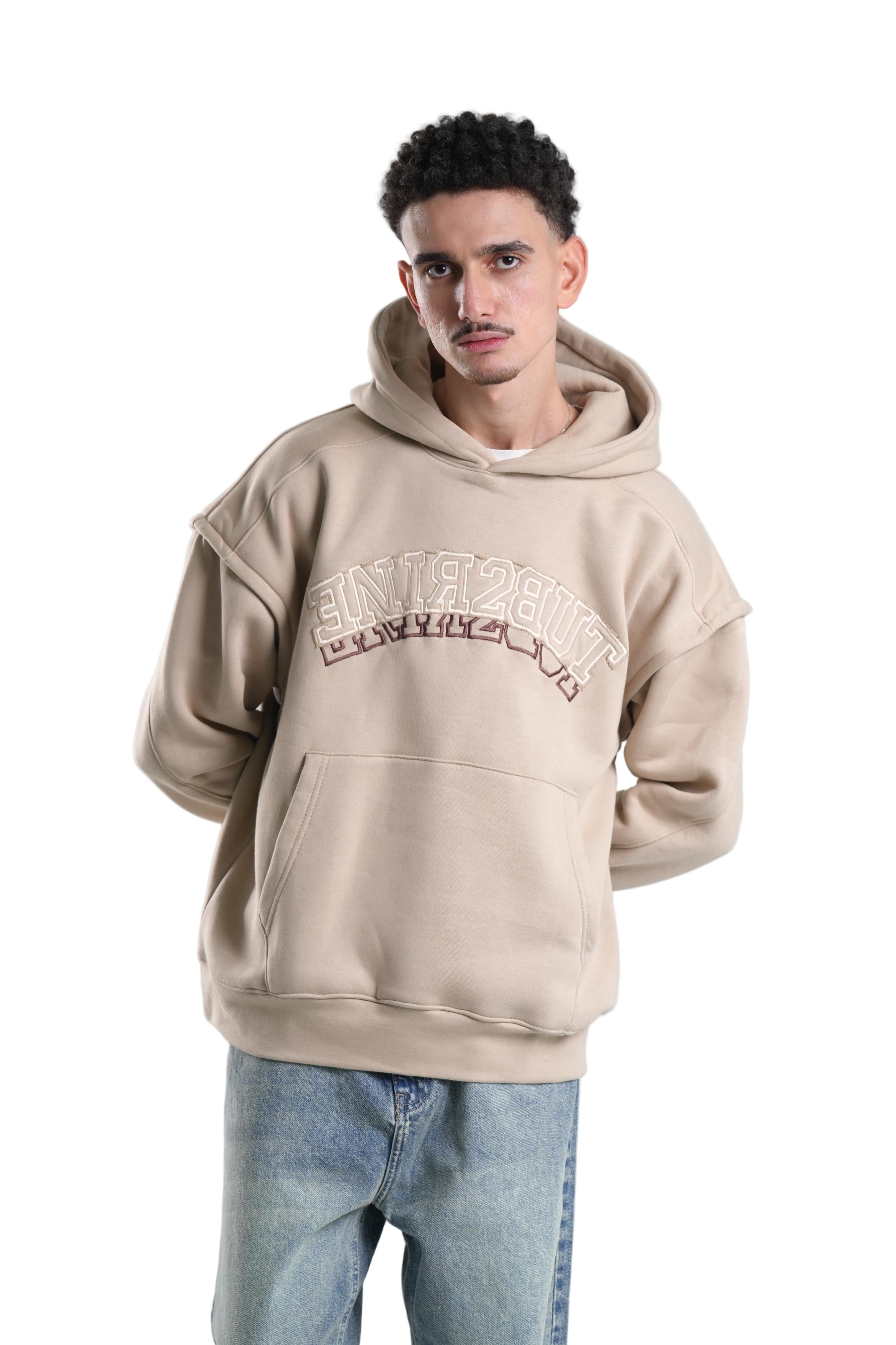 Catch Hoodies In Beige