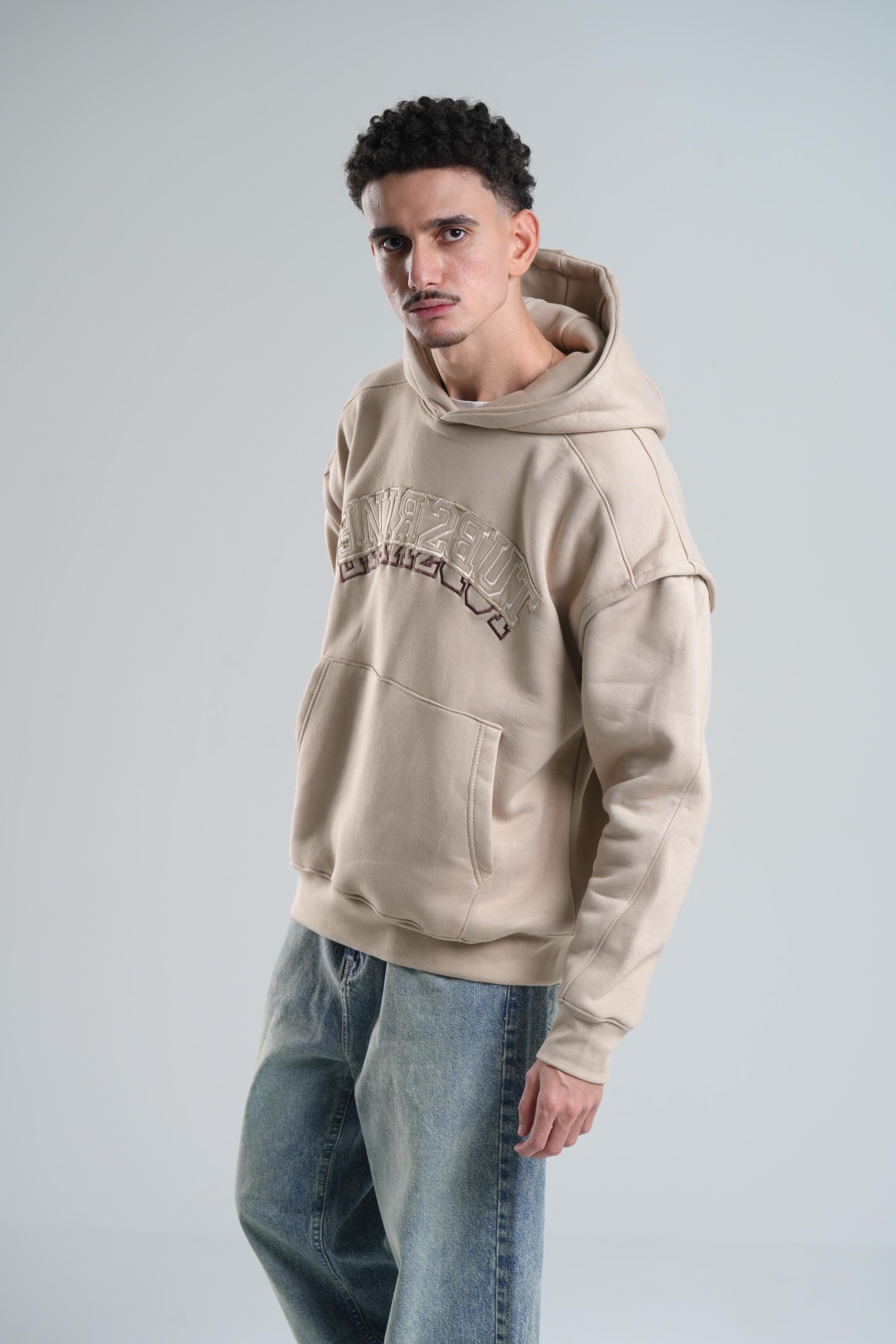Catch Hoodies In Beige