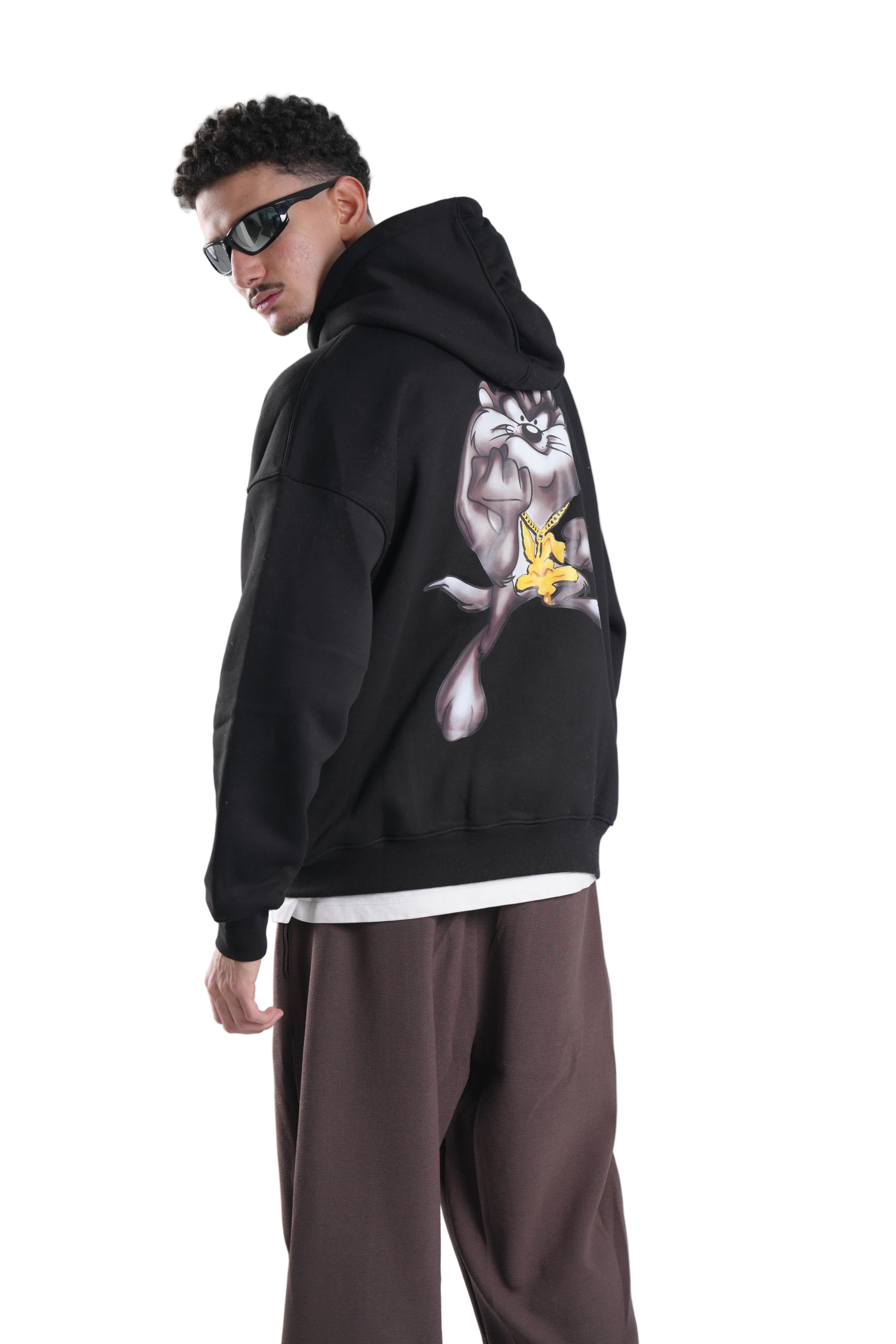 Rabbit Catch Hoodie OverSized