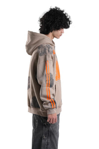 Hoodie OverSized Catch In Beige