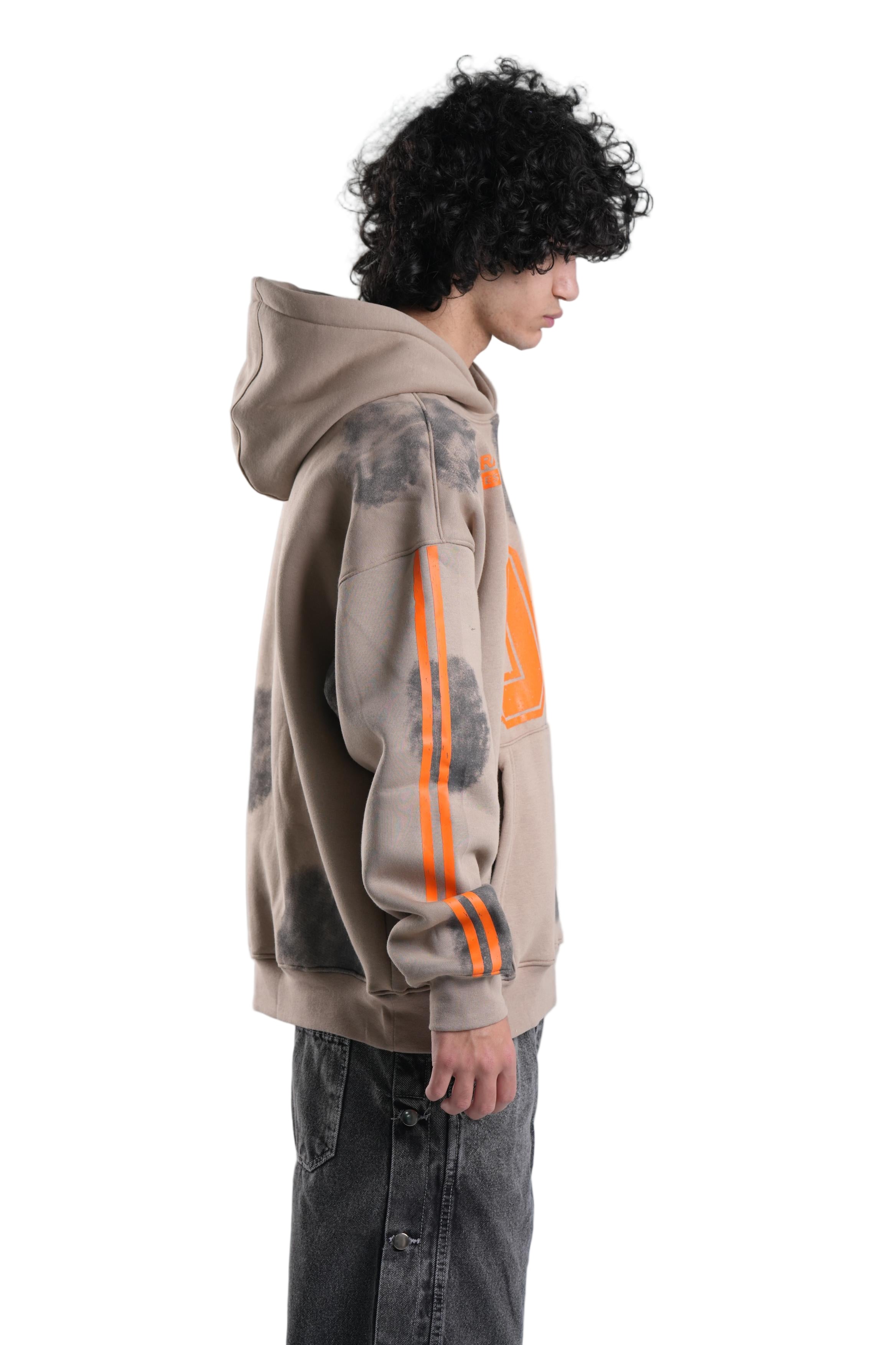 Hoodie OverSized Catch In Beige