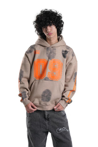 Hoodie OverSized Catch In Beige