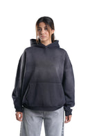 Tie-Die Catch Hoodie In Black