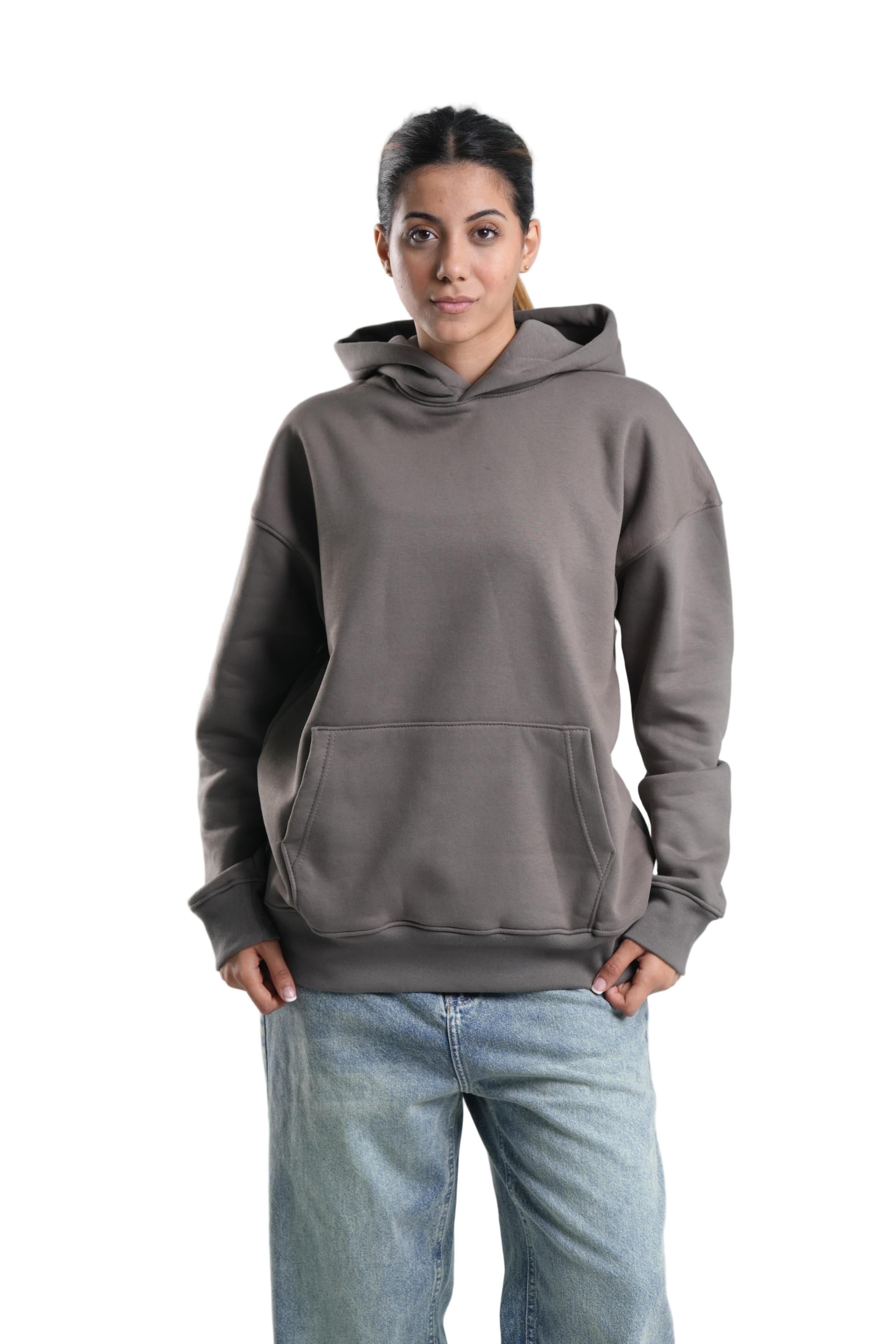 Catch Hoodie OverSized In Grey