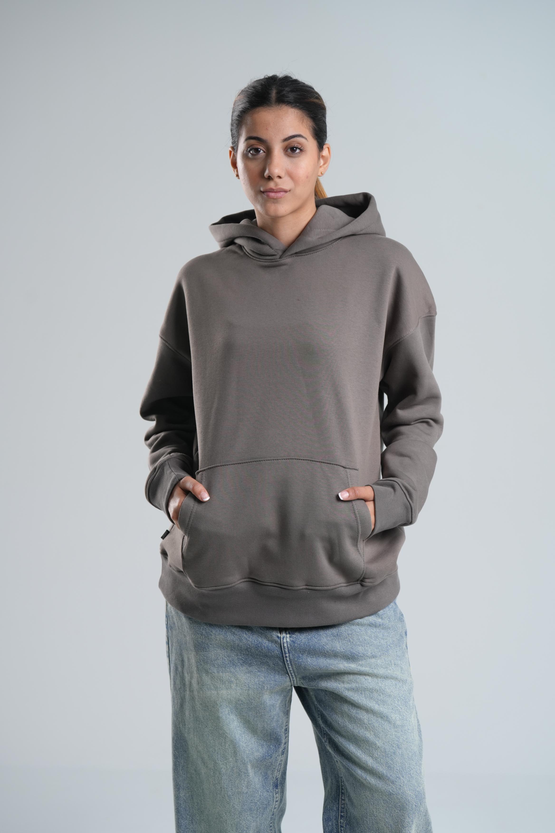 Catch Hoodie OverSized In Grey