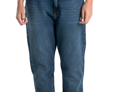 Washed Basic Navy Slim Fit Jeans