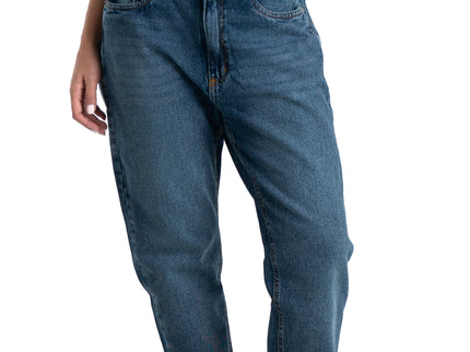 Washed Basic Navy Slim Fit Jeans