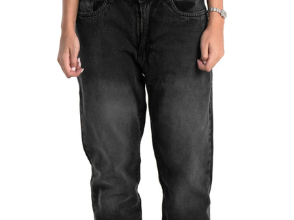 Washed Black Slim Fit Jeans