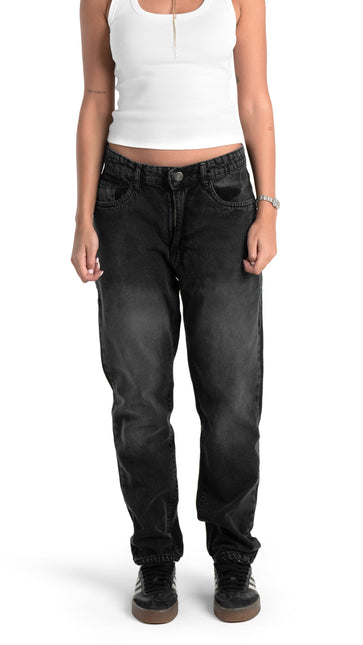 Washed Black Slim Fit Jeans