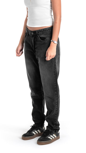 Washed Black Slim Fit Jeans