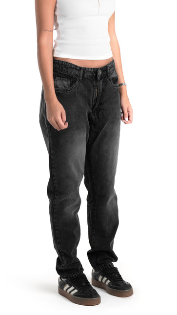 Washed Black Slim Fit Jeans