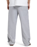 Light Grey Side-Striped Track Pants
