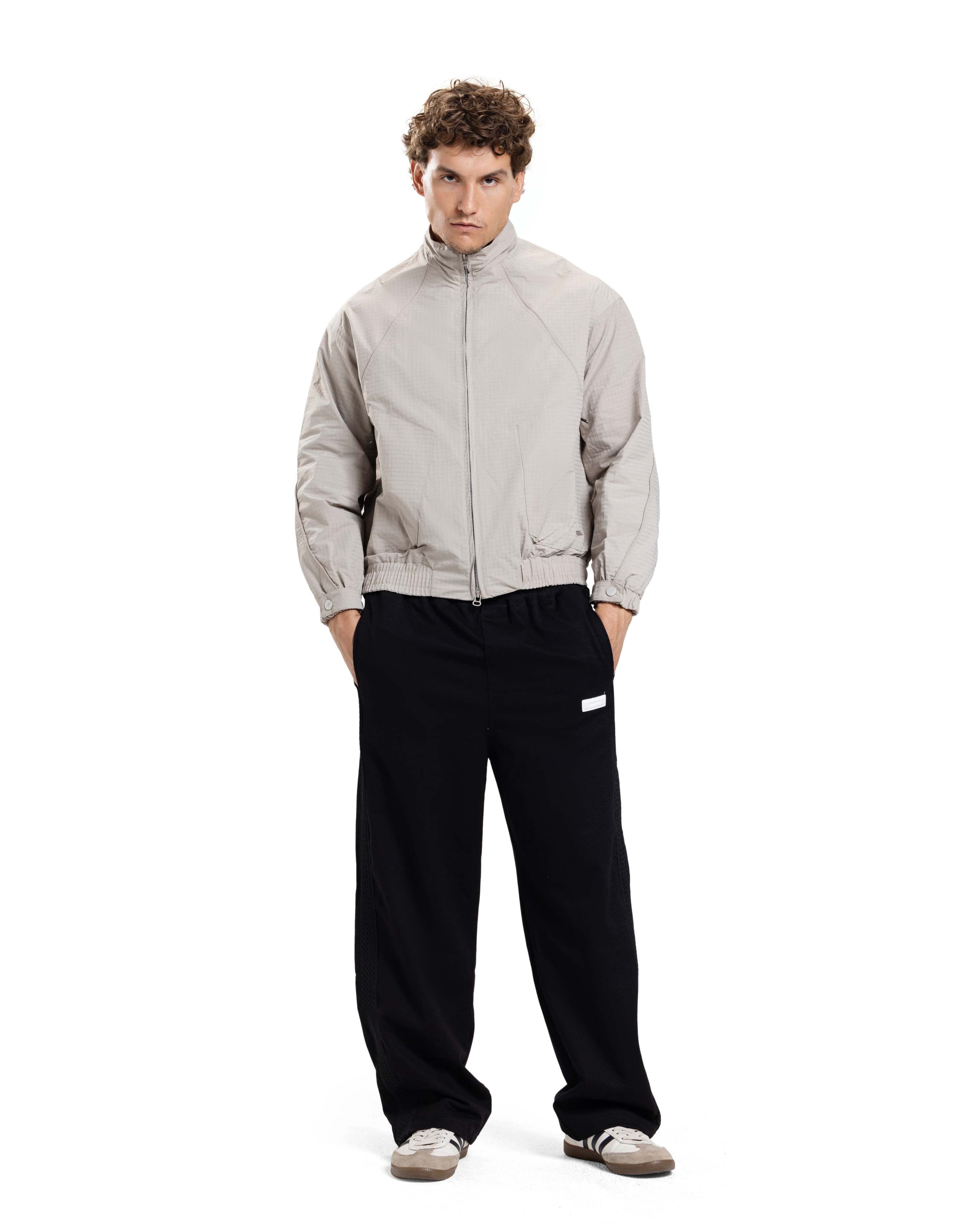 GRAY-CONTRAST TECHNICAL JACKET