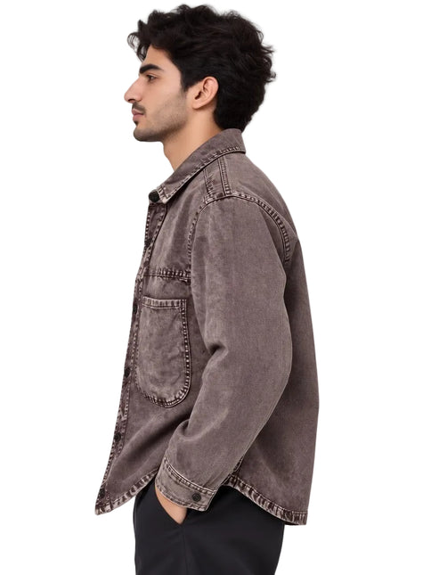 Vintage Warm Wash Utility Jacket