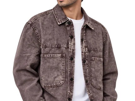 Vintage Warm Wash Utility Jacket