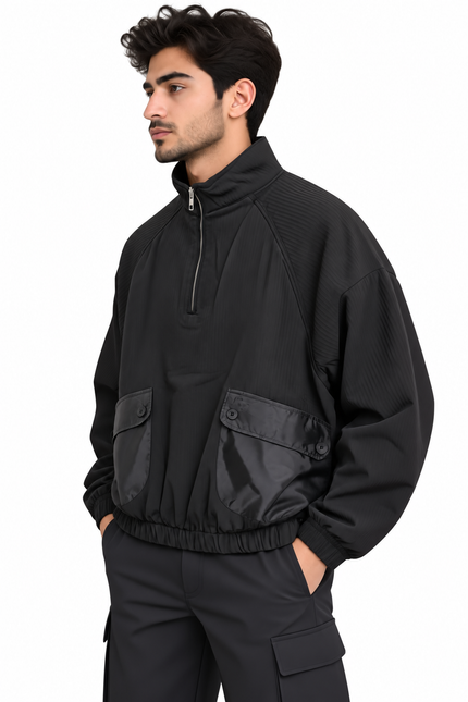 Utility Rib Half-Zip Pullover