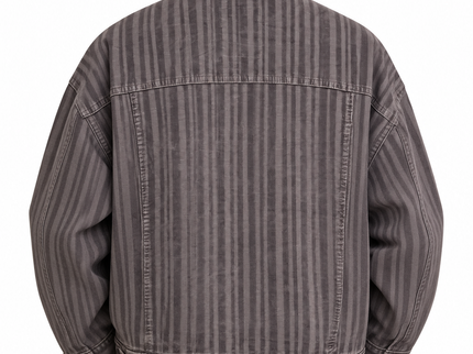 Vintage Stripe Washed Velvet Jacket
