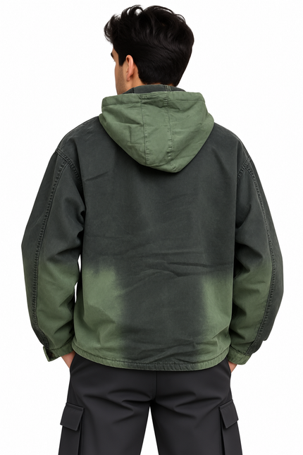 Shadow Fade Utility Hoodie Jacket