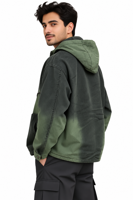 Shadow Fade Utility Hoodie Jacket