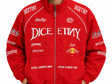 Crimson Velocity Zip Waterproof Jacket