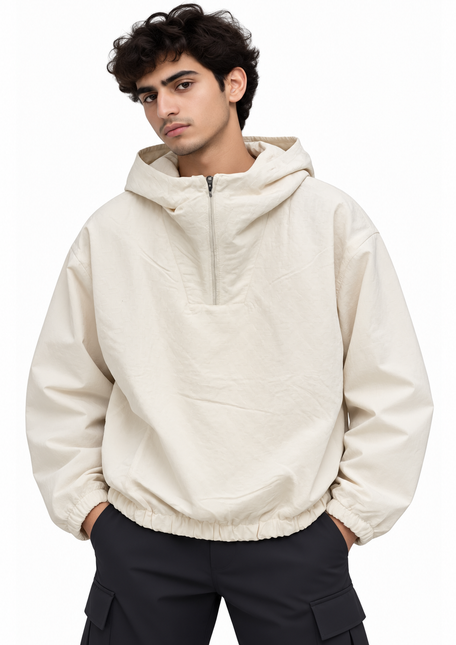 Monogram Jacquard Hooded Windbreaker