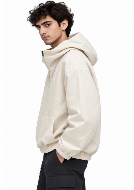 Monogram Jacquard Hooded Windbreaker