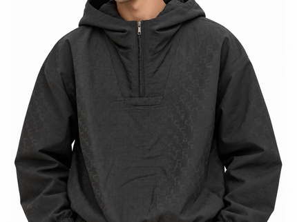 Monogram Jacquard Hooded Windbreaker