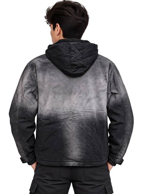 Shadow Fade Utility Hoodie Jacket