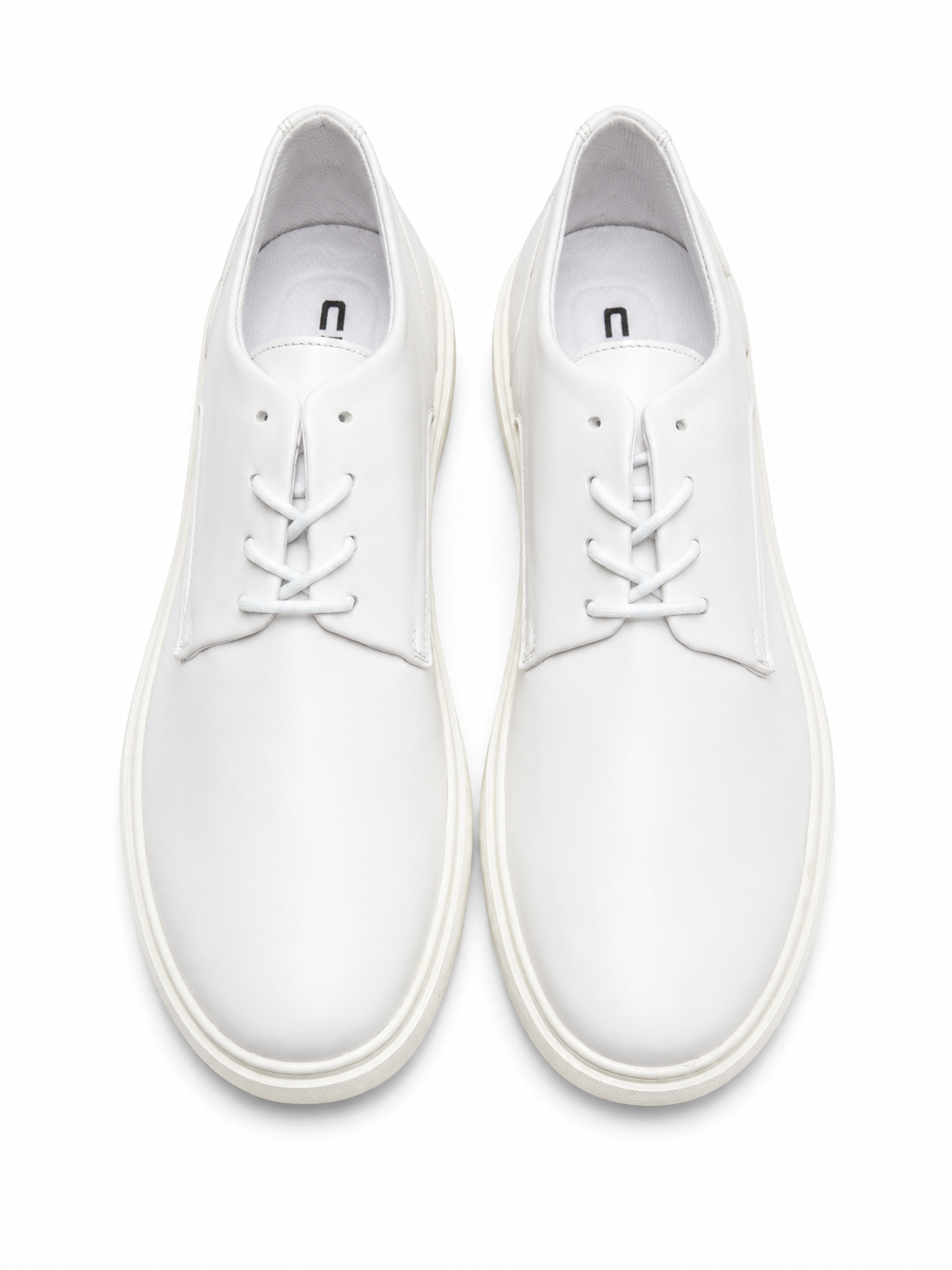 Minimal Black Platform Shoes