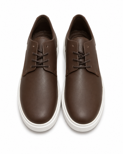 Minimal Black Platform Shoes