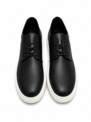 Minimal Black Platform Shoes