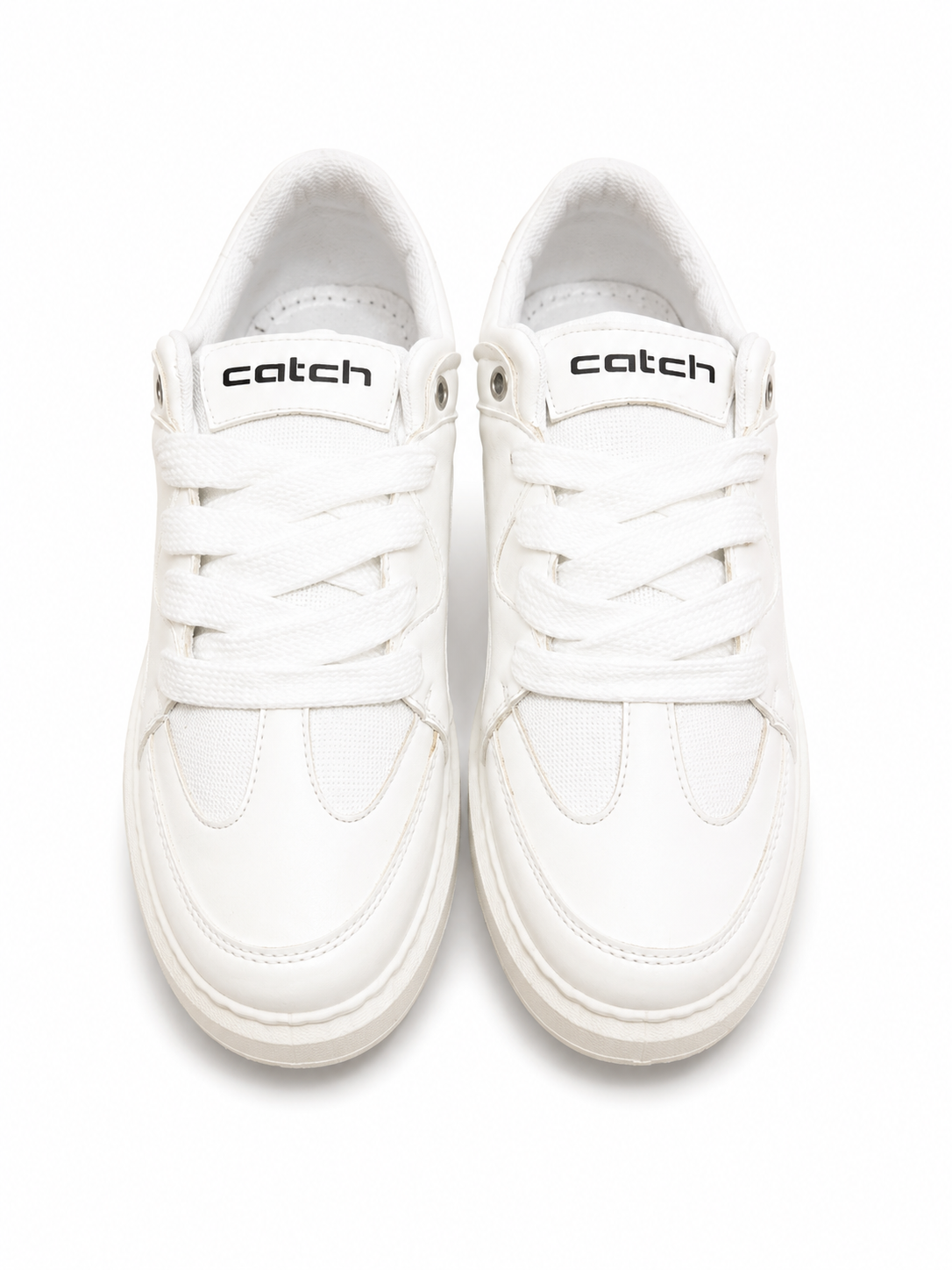 White Sneaker with Thick Sole