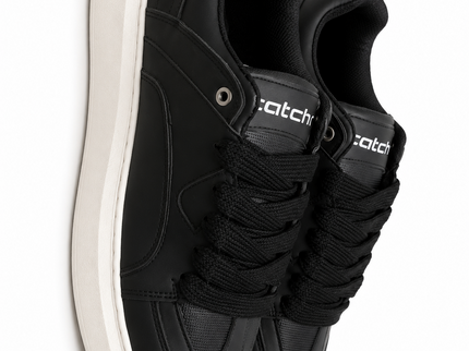Black Sneakers with Thick Sole