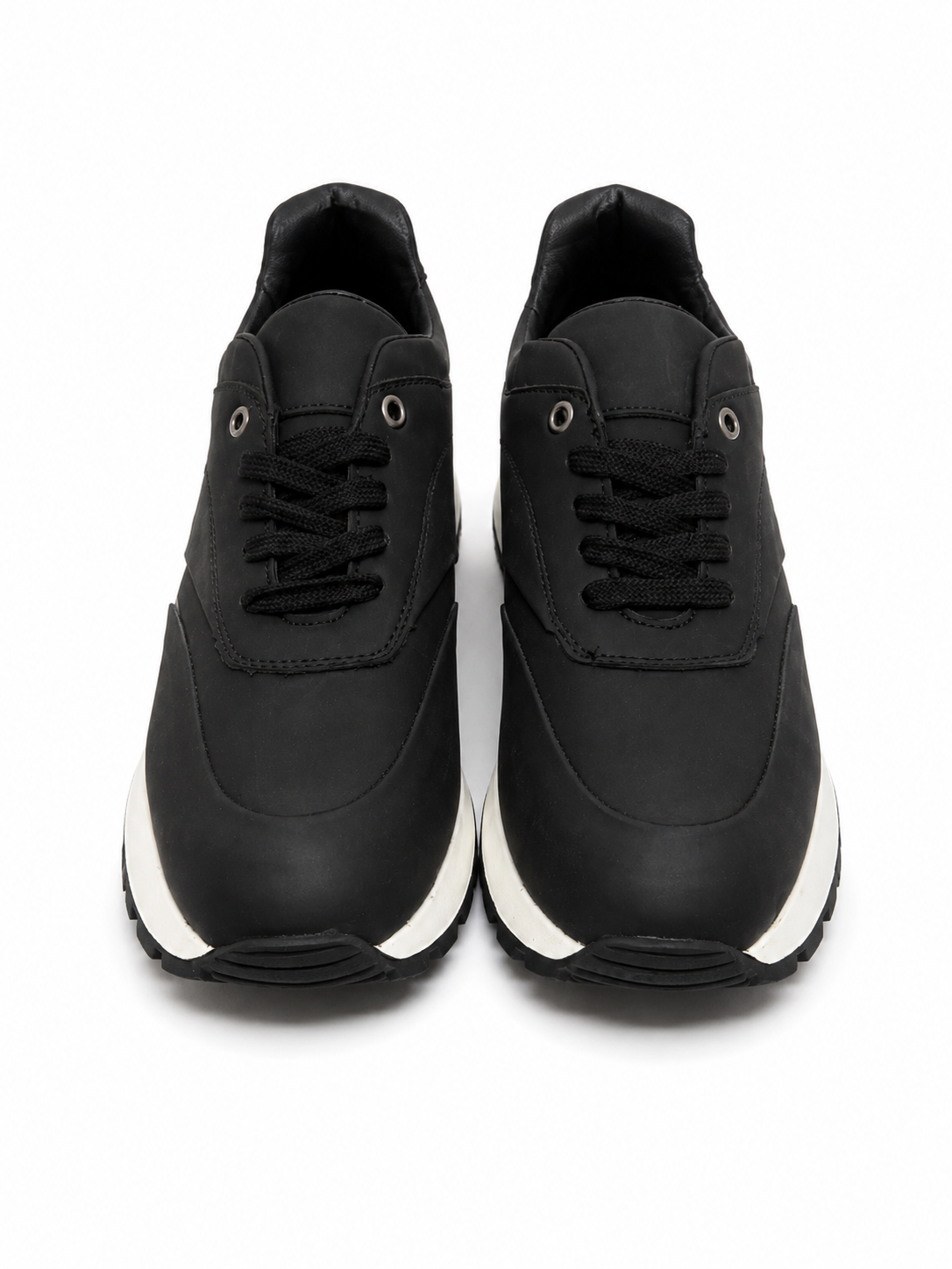 Black Sneaker White Sole