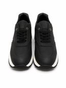 Black Sneaker White Sole