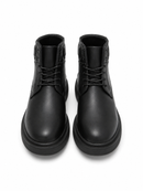 Leather boot in Black