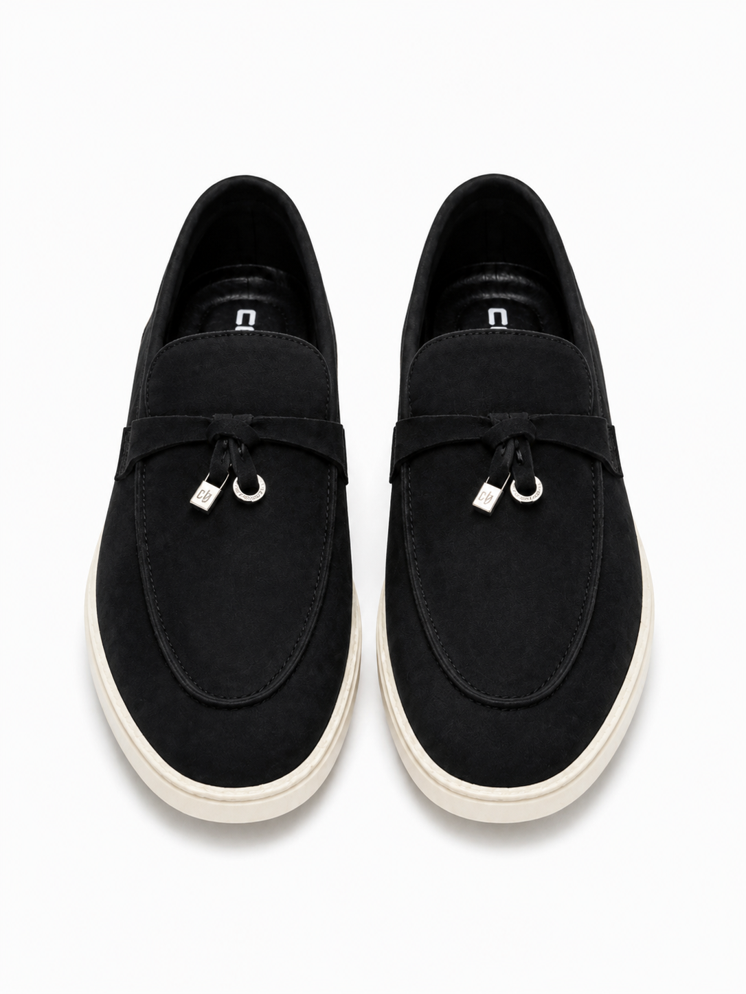 Minimal Suede Loafers