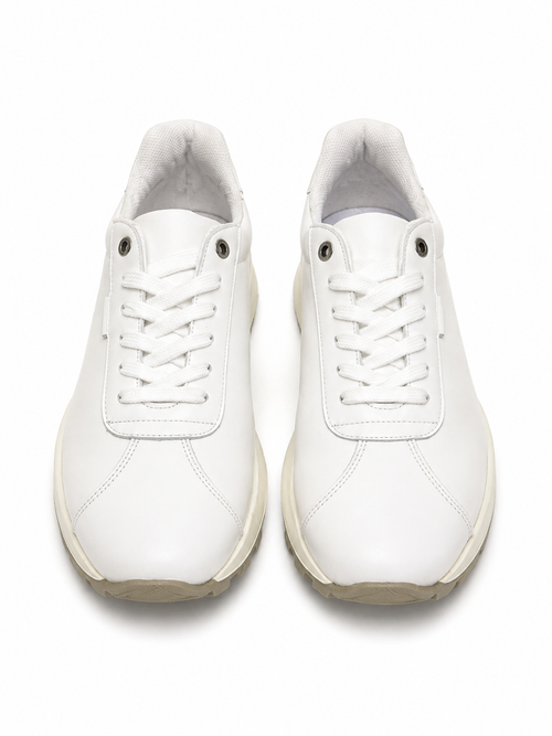 Minimal Lace-Up Casual Sneakers